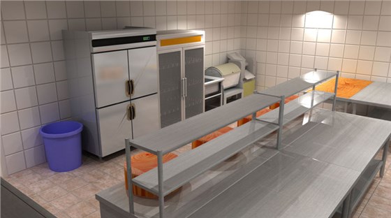 單位廚房設(shè)計效果圖
