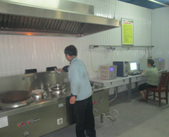 大明廚房爐具現(xiàn)場檢測
